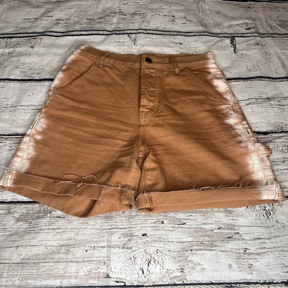 PacSun High Waisted Boyfriend Carpenter Shorts Size 26 - Picture 2 of 10